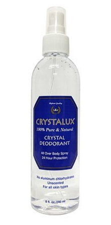 Crystalux Spray Deodorant